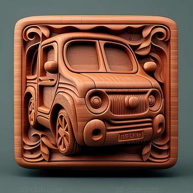 3D модель Nissan Cube (STL)